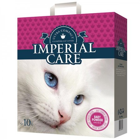 Imperial Care Baby Powder ультра-комкующийся наполнитель в кошачий туалет 10 кг (800765)